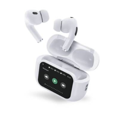 Image de Force Play - TWS Play Touch XL ANC Ecran Tactile - Blanc