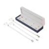 Image sur BELLE ET BEAU - SET DE 3 COLLIERS ET 5 PAIRES DE BOUCLES D'OREILLES