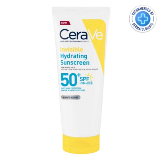 Image sur CERAVE - Lait solaire invisible hydratant SPF50  Visage & corps